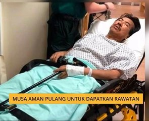 Tan Sri Musa Aman pulang untuk dapatkan rawatan