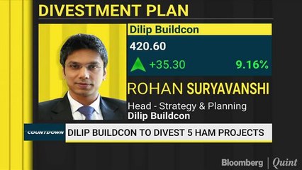 Dilip Buildcon To Divest 5 HAM Projects