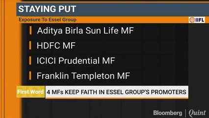 Four MFs Keep Faith In Essel Group's Promoters