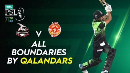 Download Video: All Boundaries By Qalandars | Lahore Qalandars vs Islamabad United | Match 33 | HBL PSL 7 | ML2G