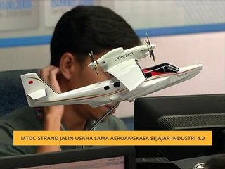 MTDC - STRAND jalin usaha sama aeroangkasa sejajar Industri 4.0