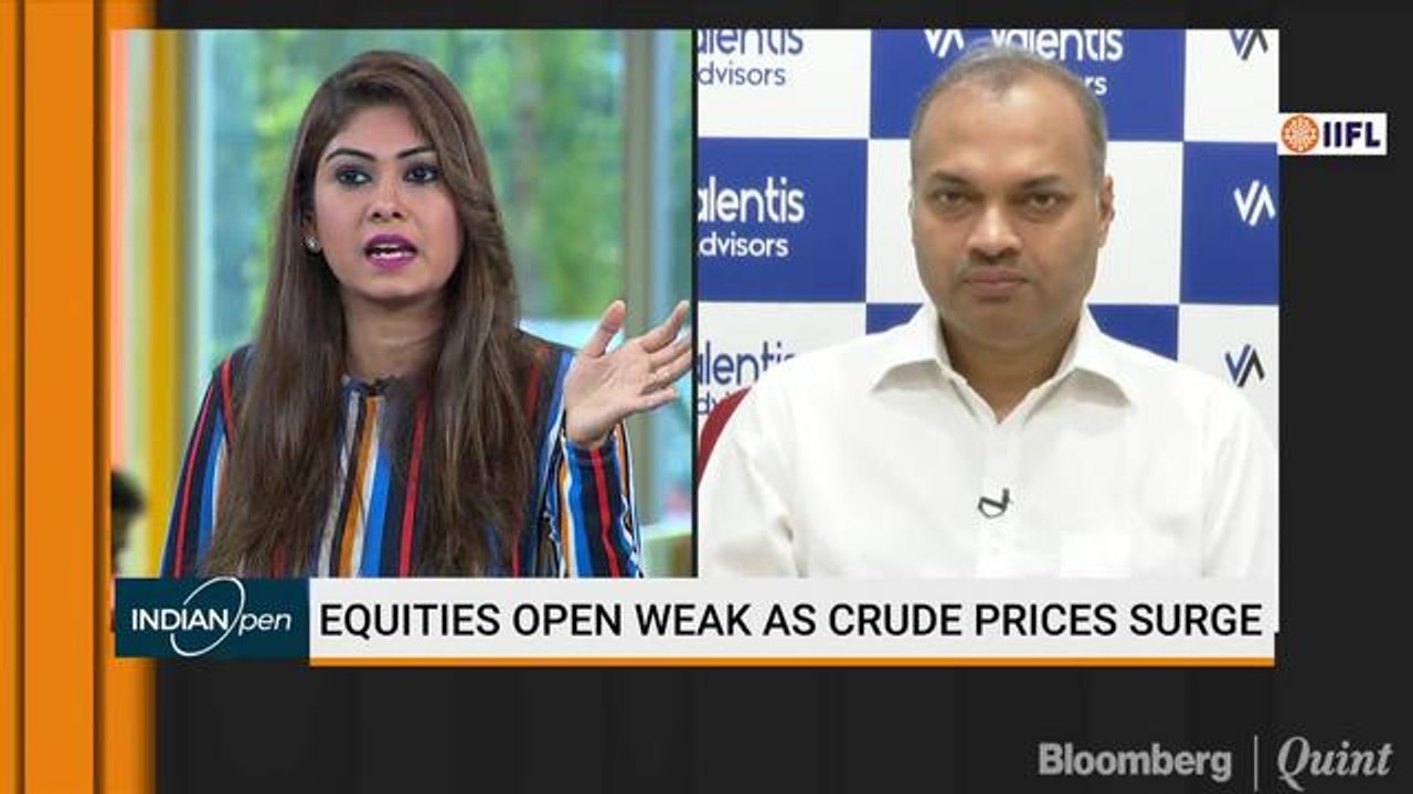Equities Open Weak As Crude Prices Surge