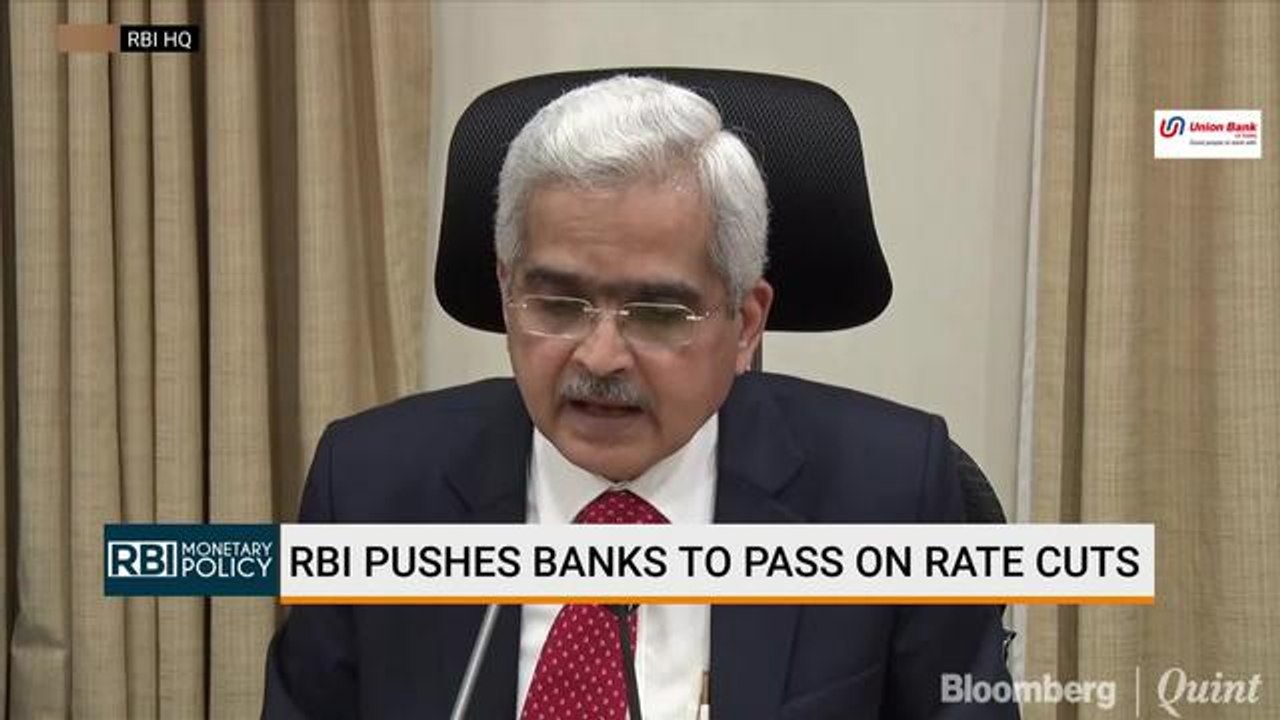 RBI Pushes Banks To Pass On Rate Cuts