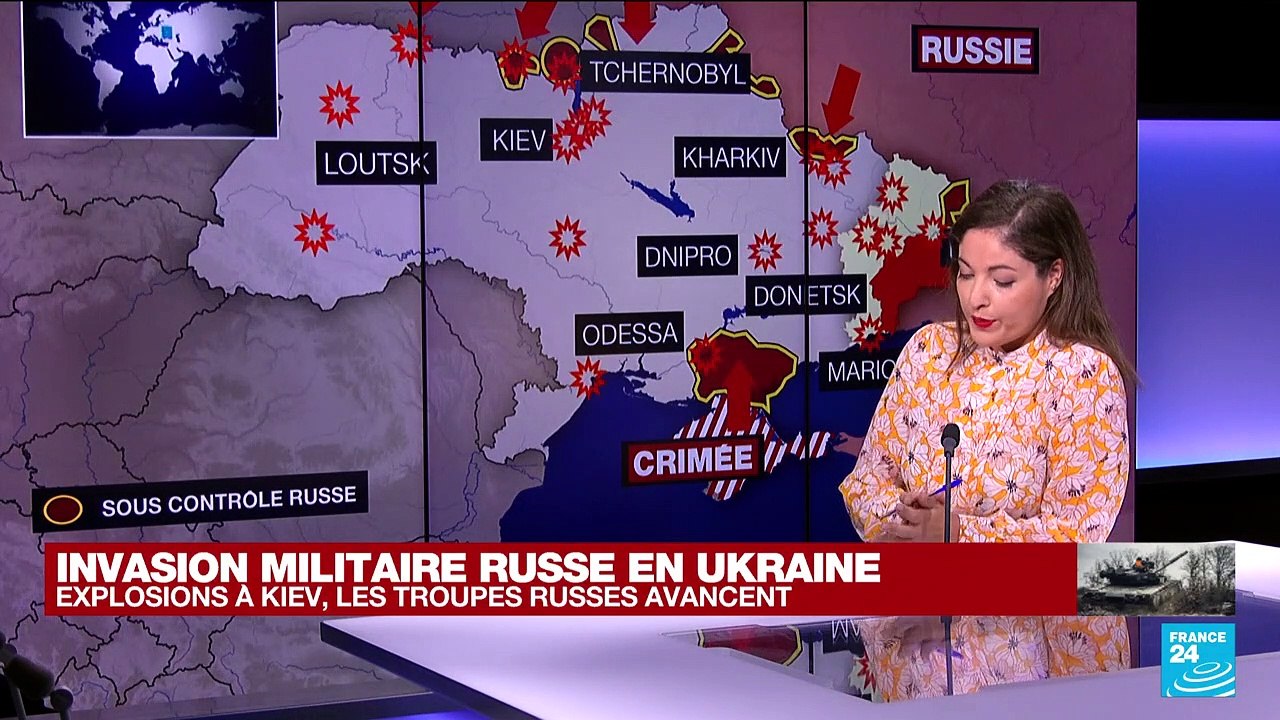 Guerre en Ukraine : le point sur l'avancée des troupes russes