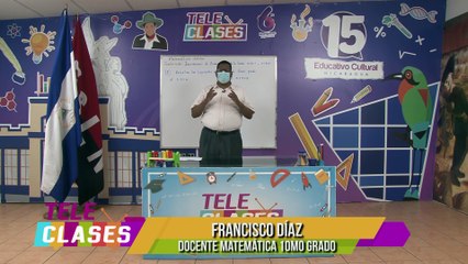 Teleclase de Matemática de 10mo (26 y 27 de Febrero)