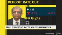 SBI Cuts Deposit Rates Across Maturities