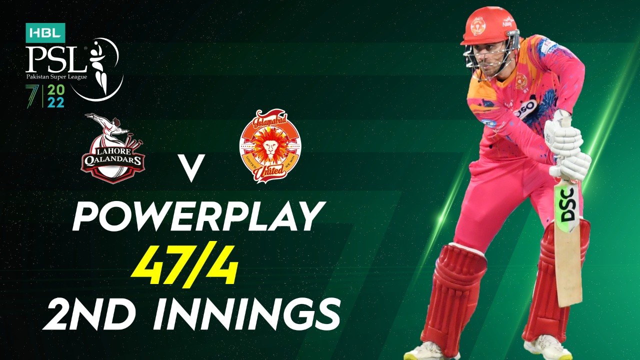 Islamabad United Powerplay | Lahore Qalandars vs Islamabad United | Match 33 | HBL PSL 7 | ML2G