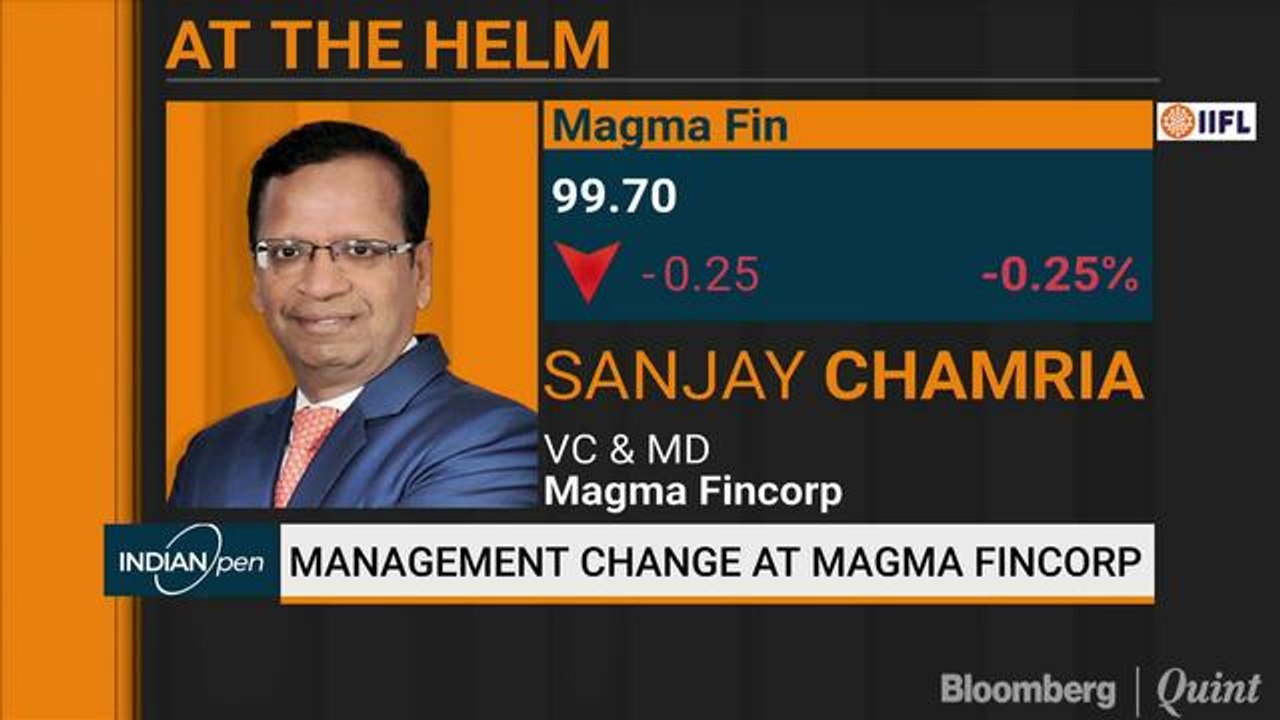 Management Change At Magma Fincorp