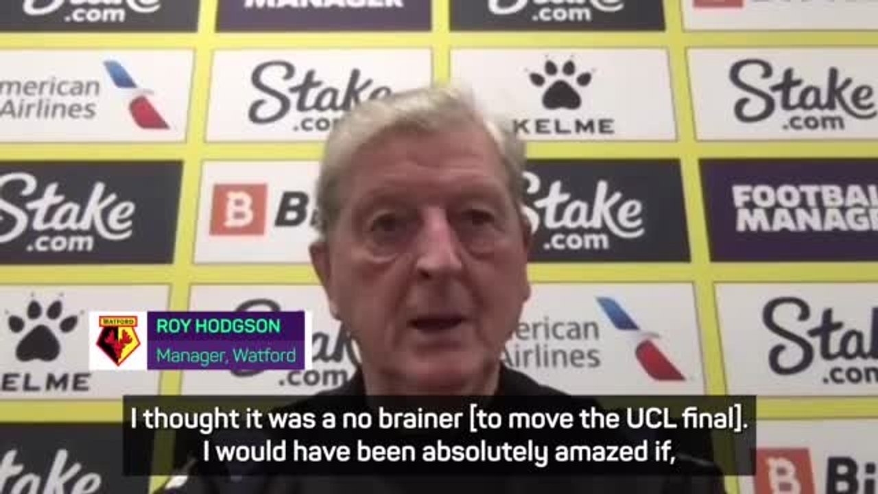 UEFA moving UCL final a 'no-brainer' - Hodgson