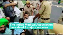 Doctors Protest Against NMC Bill