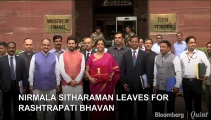 Nirmala Sitharaman To Present Her First Budget In Parliament Today