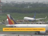 Pesawat Xiamen Air tergelincir di lapangan terbang di Manila