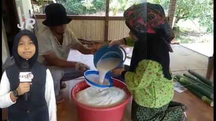 #AWANIJr: Jom belajar buat lemang