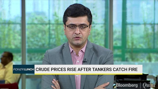 Crude Prices Rise After Tankers Catch Fire