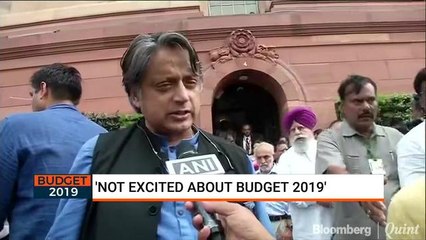 Shashi Tharoor & Adhir Ranjan Chowdhury on Budget 2019