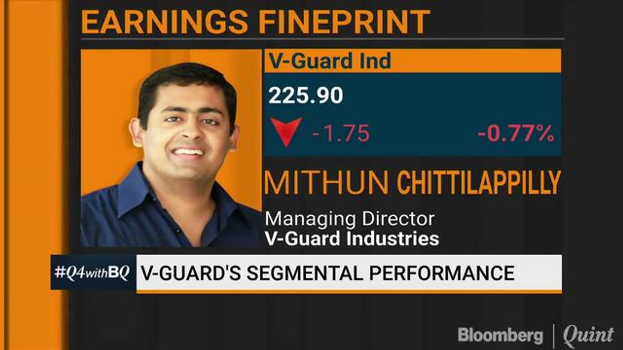 Late Summer, Fewer Power Cuts Hurt Electronic Business : V-Guard