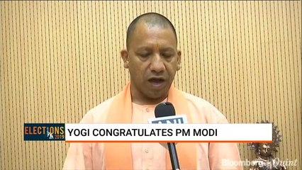 Yogi Congratulates PM Modi