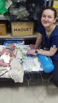 Hospital ucraniano move recém-nascidos de UTI para porão antibombas