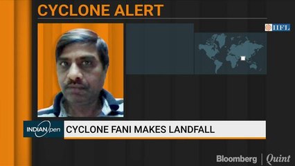 Cyclone Fani Makes Landfall