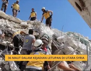 36 maut dalam kejadian letupan di Utara Syria