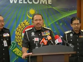 Sidang media Jabatan Imigresen Malaysia