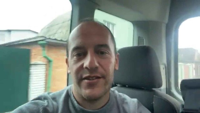 Mensaje de Lluis Cortés tras salir de Kiev en furgoneta