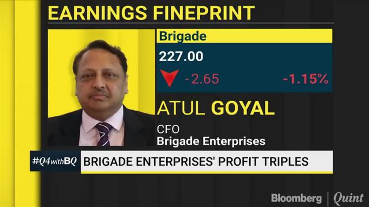 Brigade Enterprises Does Not Expect A Fall In Debt Levels