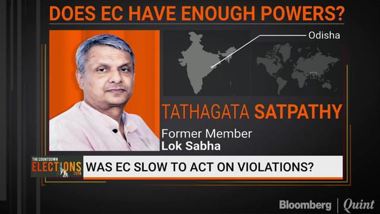 Politicians Have Become Desperate, EC Is Also To Blame For Creating A Feeble Image: Tathagata Satpathy