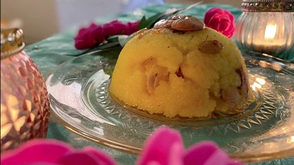 RAVA KESARI (GATEAU INDIENNE A LA SEMOULE)