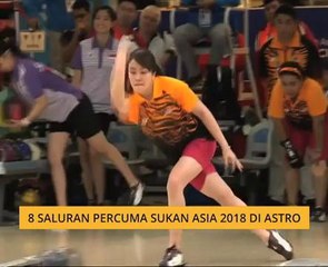 8 saluran percuma Sukan Asia 2018 di Astro