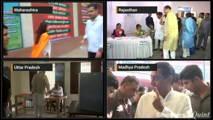 Politicians Cast Their Votes In Phase 4 Of Lok Sabha Elections