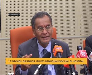 17 individu dipanggil isu kes gangguan seksual di hospital
