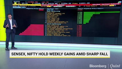 Video herunterladen: Sensex, Nifty Clock Longest Weekly Gaining Streak Of 2019