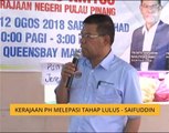 Kerajaan PH melepasi tahap lulus - Saifuddin Nasution