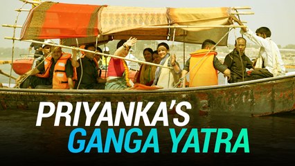 Day One Of Priyanka Gandhi's Ganga Yatra