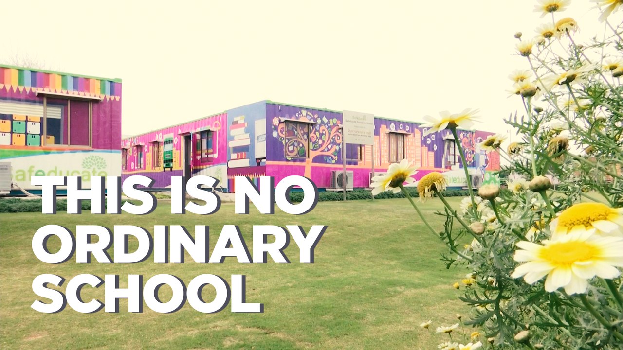 Converting Containers Into Classrooms