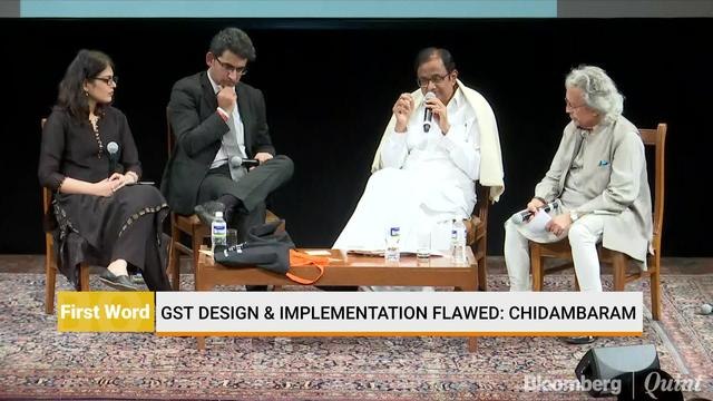 Chidambaram Criticises GST In Its Current Form