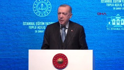 ERDOĞAN ÇOCUKLARIMIZA DAHA İYİ EĞİTİM SAĞLAYACAK HER TÜRLÜ TEKLİFE VE TENKİDE AÇIĞIZ