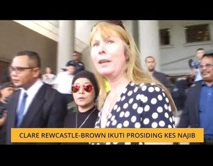 Clare Rewcastle-Brown ikuti prosiding kes Najib