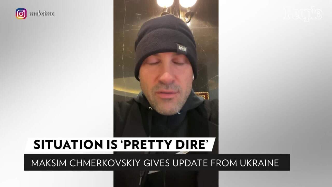 Maks Chmerkovskiy Shares New Updates from Ukraine, Says Situation is 'Pretty Dire'