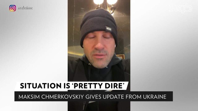 Maks Chmerkovskiy Shares New Updates from Ukraine, Says Situation is 'Pretty Dire'
