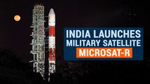 ISRO Successfully Launches Military Satellite Microsat-R
