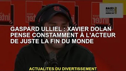 Gaspard Ulliel : Xavier Dolan n'arrête pas de penser à l'acteur de "Doomsday"