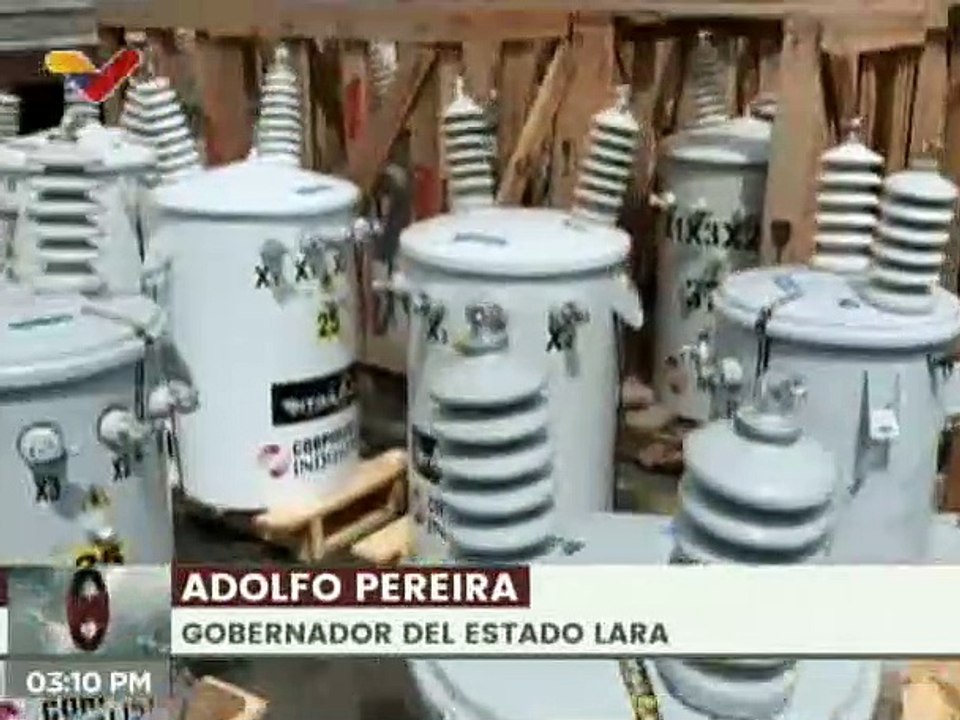 Gobierno instalará 40 transformadores eléctricos en los 9 municipios del estado Lara