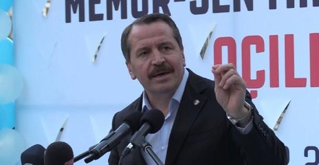 Memur-Sen Genel Başkanı Yalçın, Mardin hizmet binası açılışında konuştu