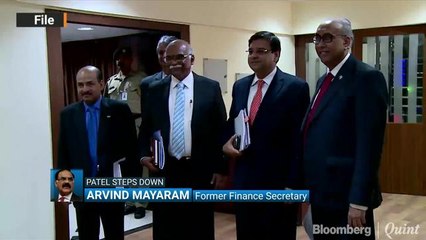 Arvind Mayaram On Urjit Patel's Resignation