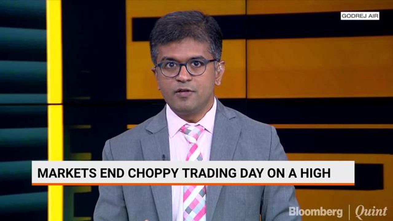 Markets End Choppy Trading Day On A High