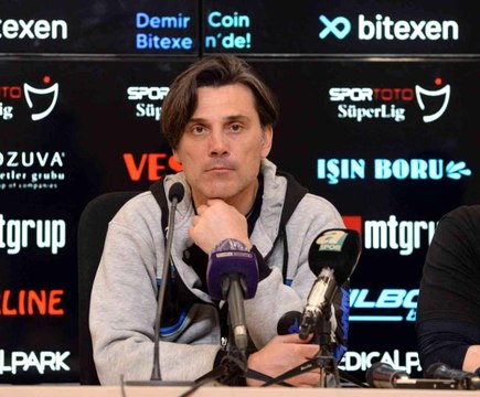 Montella: Rakipler Adana Demirspor'dan korkuyor