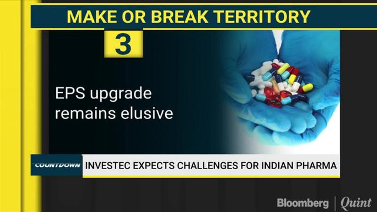 Investec Expects Challenges For Indian Pharma; Aurobindo Is Their Top Pick