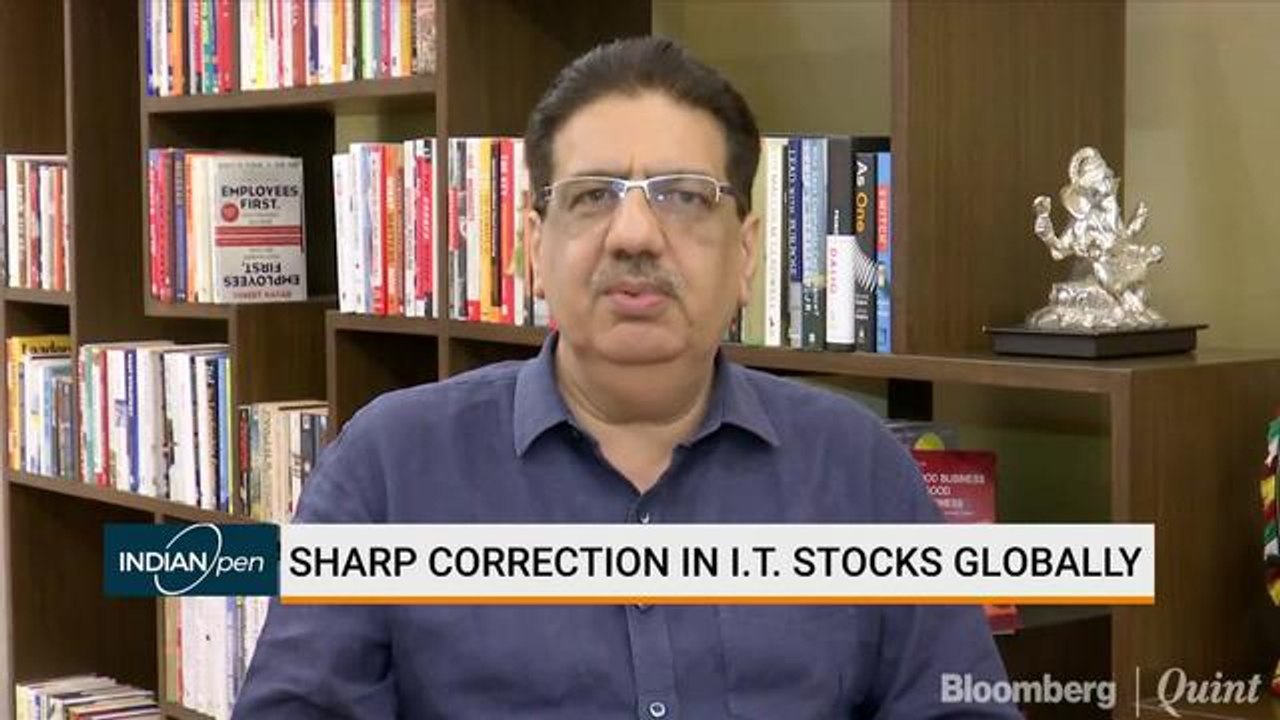 Sharp Correction In I.T. Stocks Globally